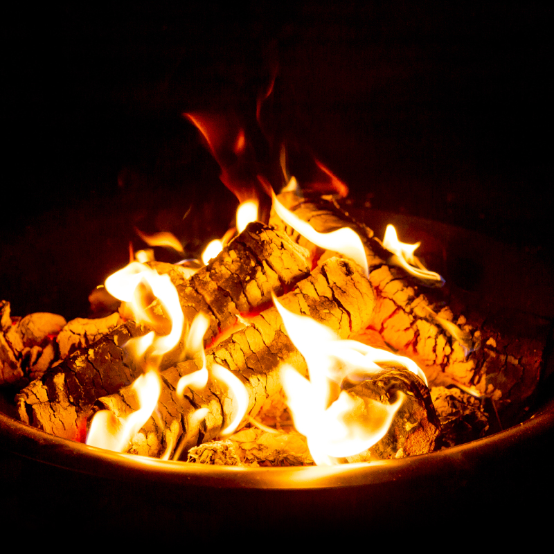 Burning Firepit