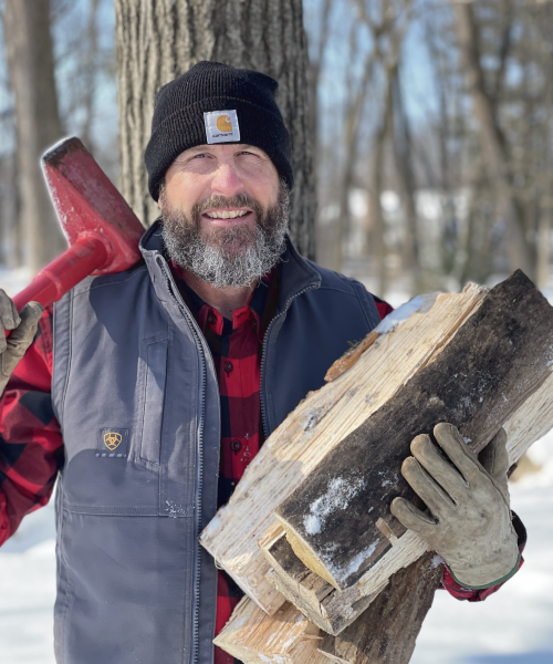 Mike Abbott of Deeke's Seasoned Firewood & Mulch